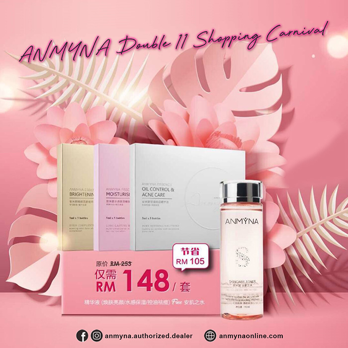 ANMYNA Youthful Essence + ANMYNA Skincare Toner ANMYNA Youthful Essence + ANMYNA Skincare Toner